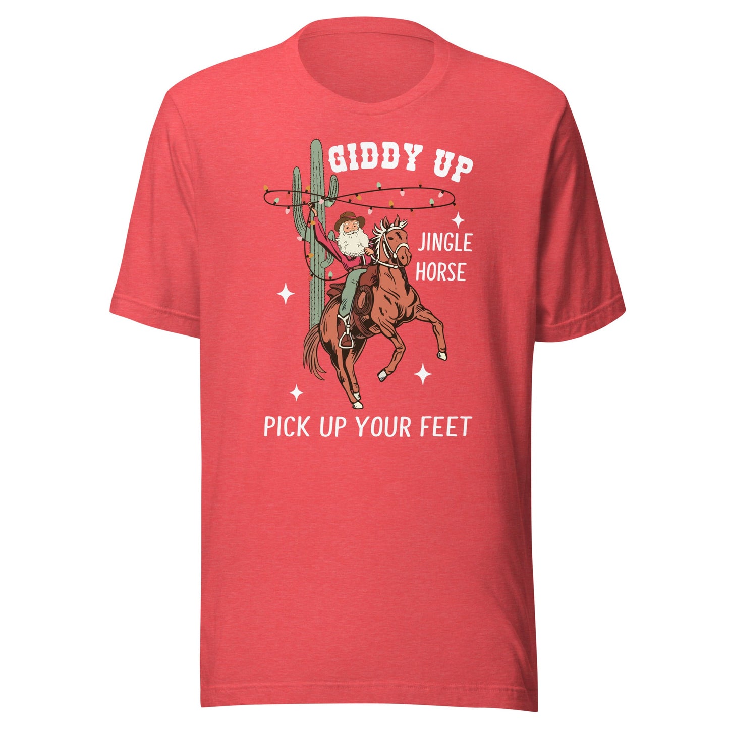 Giddy Up Jingle Horse Unisex T-Shirt - Not Your Mama's Fave