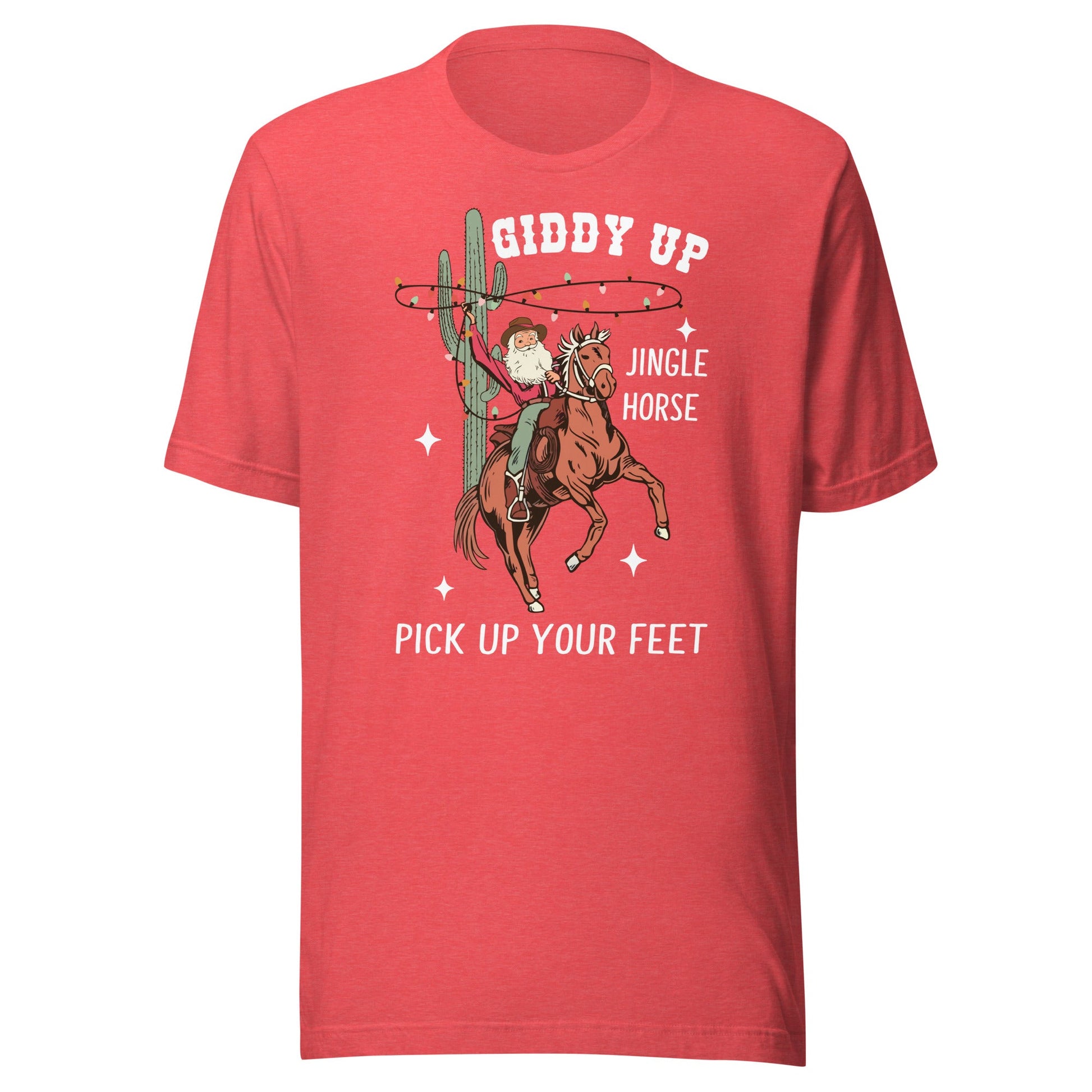 Giddy Up Jingle Horse Unisex T-Shirt - Not Your Mama's Fave