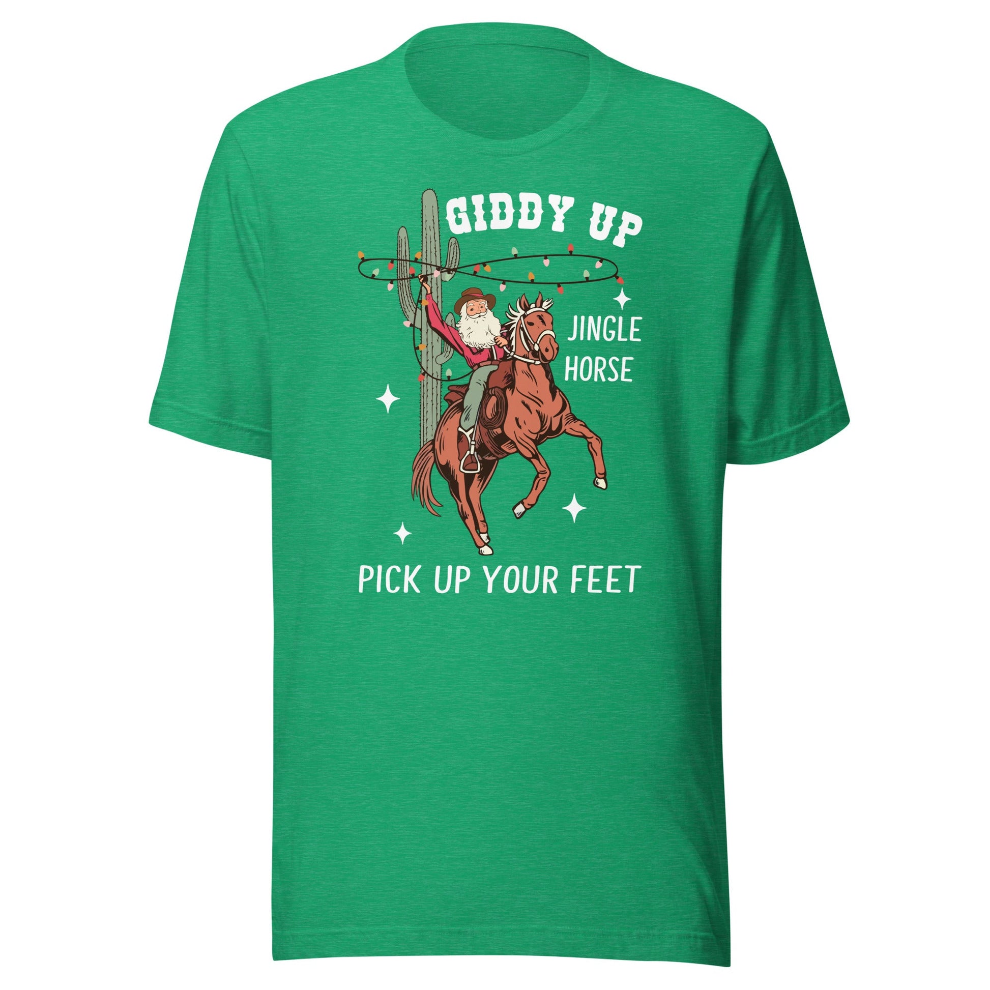 Giddy Up Jingle Horse Unisex T-Shirt - Not Your Mama's Fave