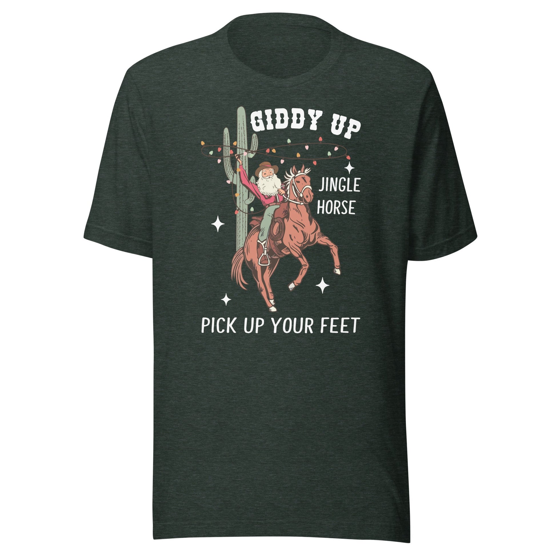 Giddy Up Jingle Horse Unisex T-Shirt - Not Your Mama's Fave