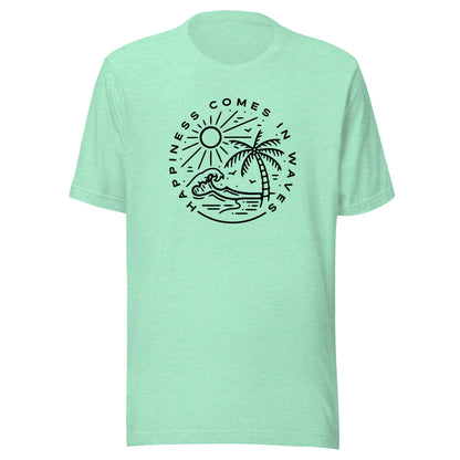 Happiness Comes In Waves Unisex T-Shirt - Not Your Mama's Fave