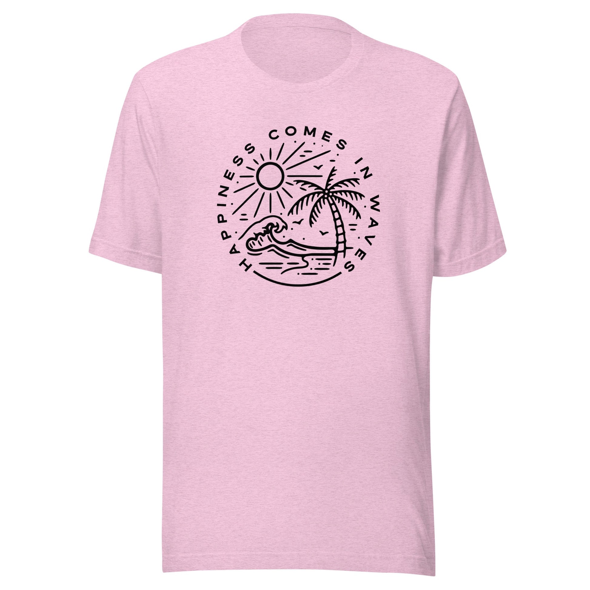 Happiness Comes In Waves Unisex T-Shirt - Not Your Mama's Fave