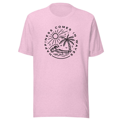 Happiness Comes In Waves Unisex T-Shirt - Not Your Mama's Fave
