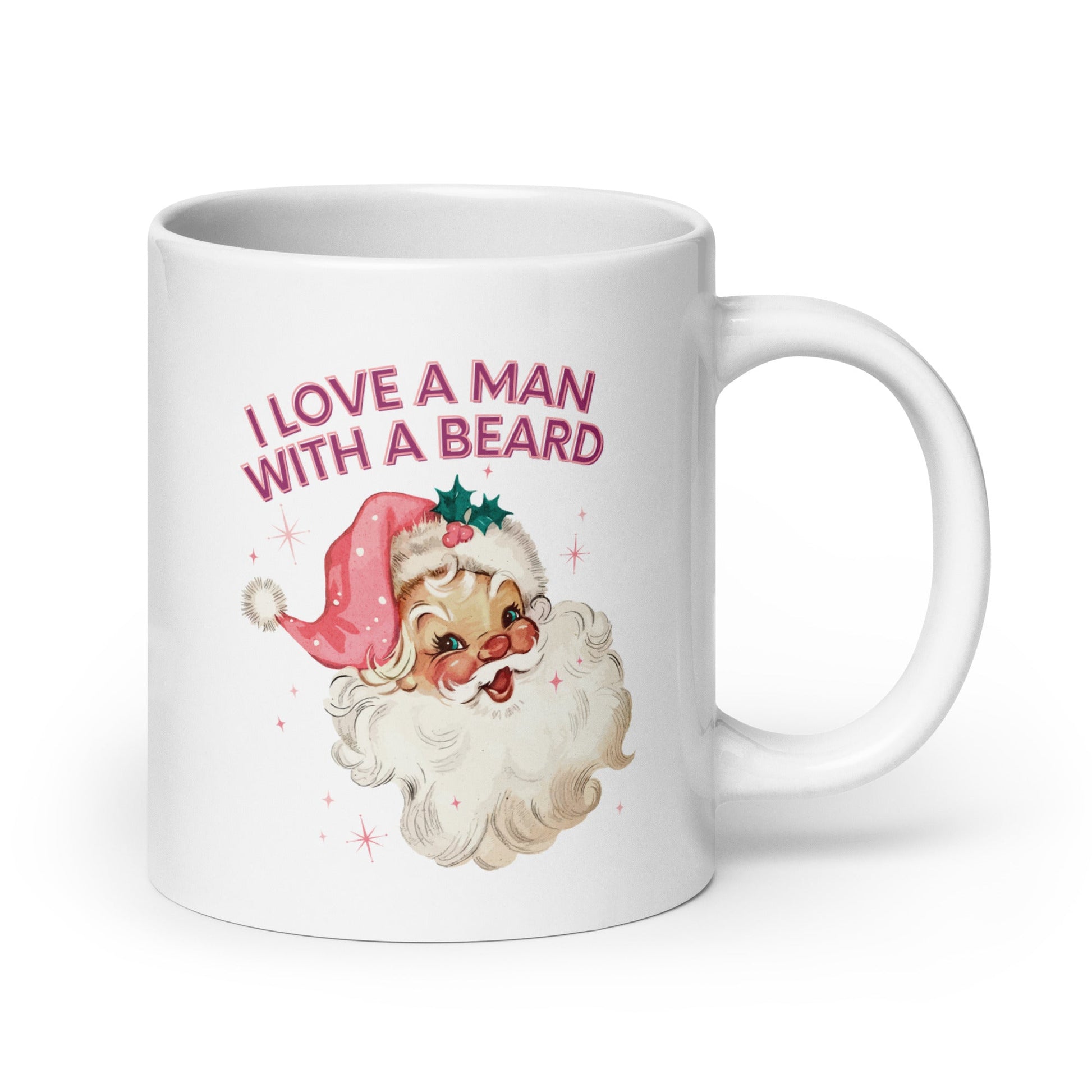 I Love A Man With A Beard Coffee Mug - Not Your Mama's Fave