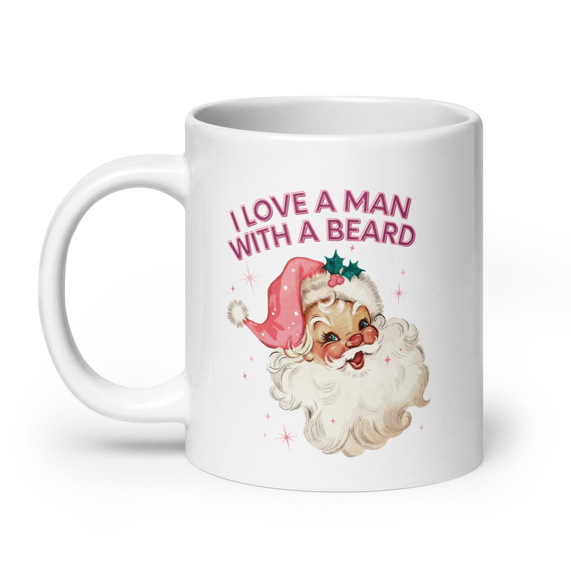 I Love A Man With A Beard Coffee Mug - Not Your Mama's Fave