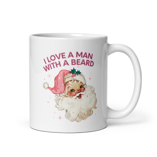 I Love A Man With A Beard Coffee Mug - Not Your Mama's Fave
