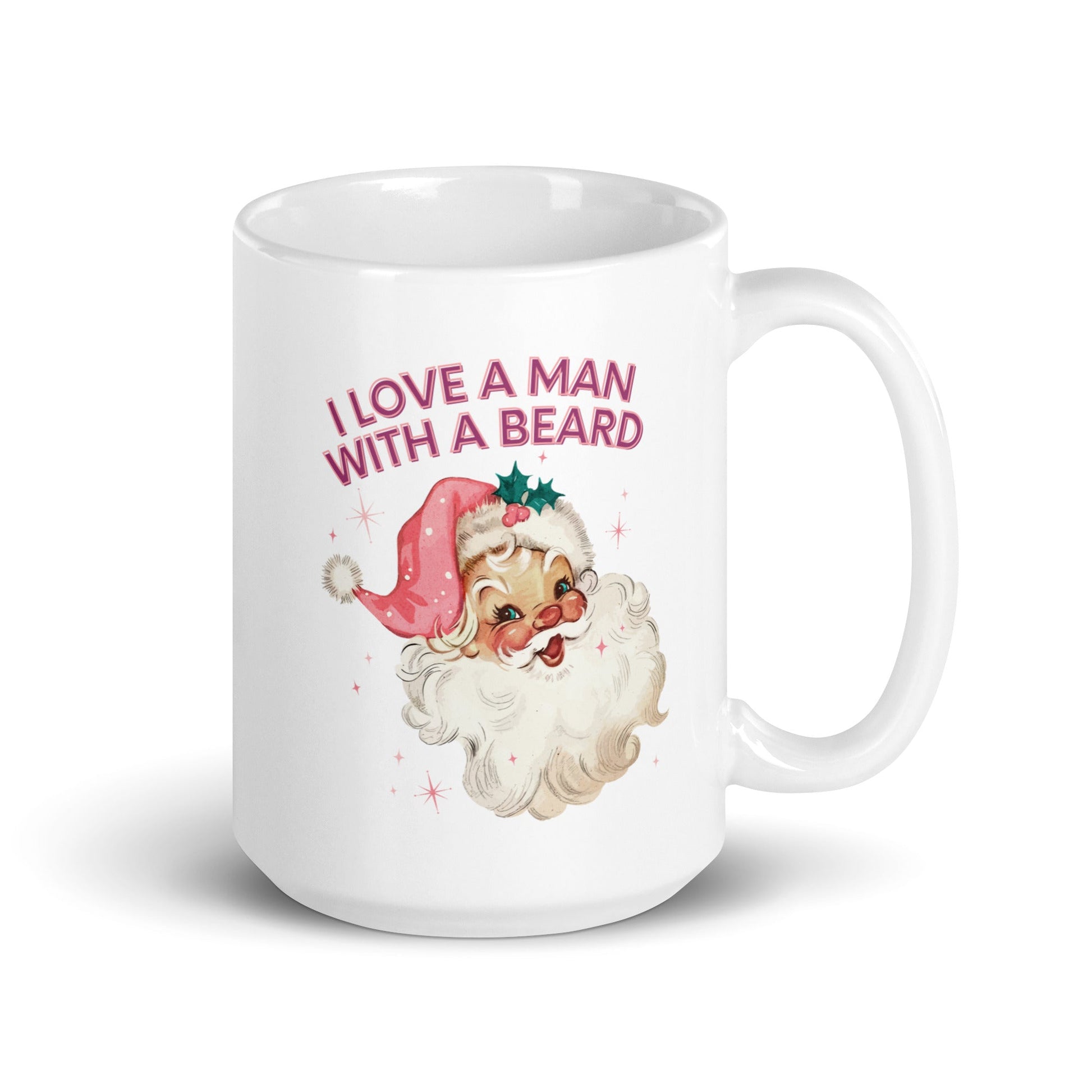 I Love A Man With A Beard Coffee Mug - Not Your Mama's Fave