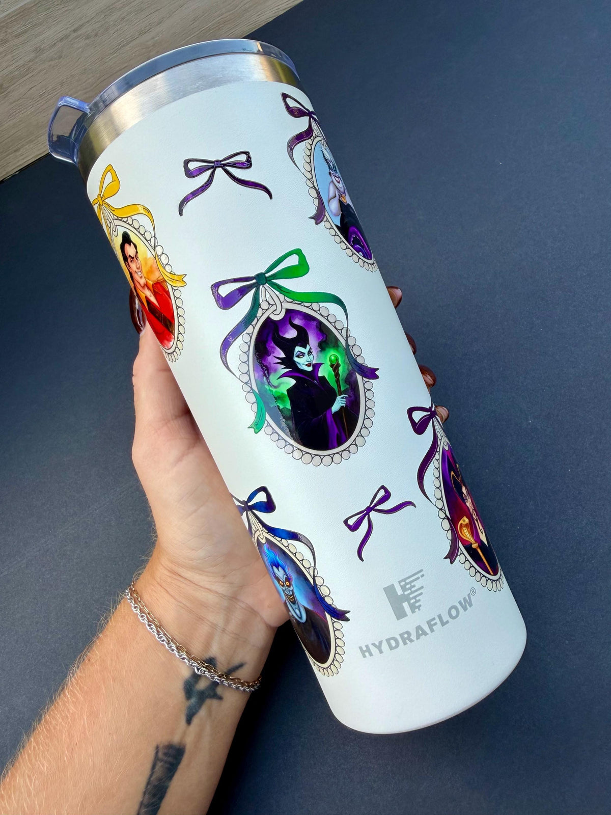 Villains Tumbler 24 oz | Insulated Travel Coffee Cup | Fairytale Inspired Multiple Characters