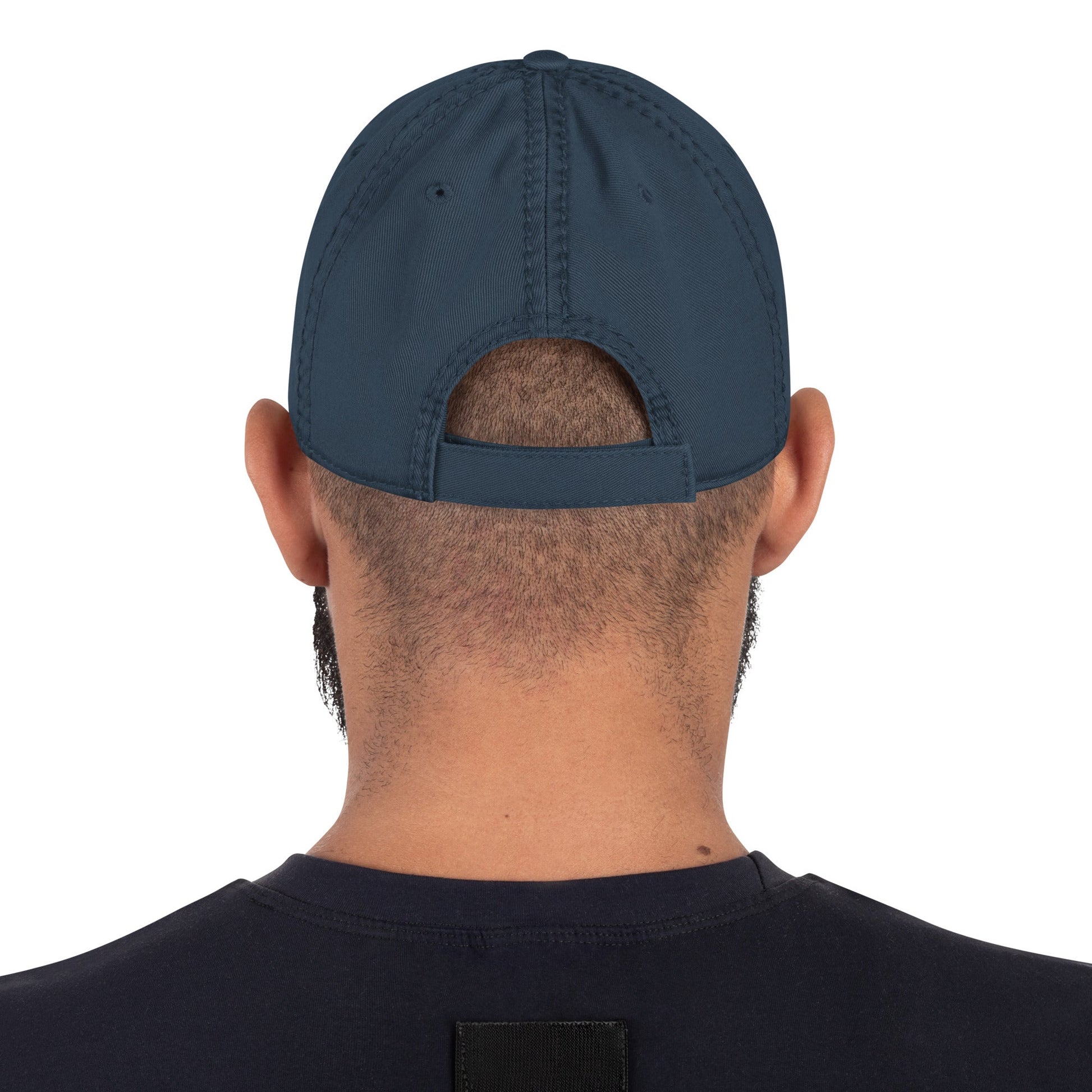 It's Vegan Distressed Dad Hat - Not Your Mama's Fave