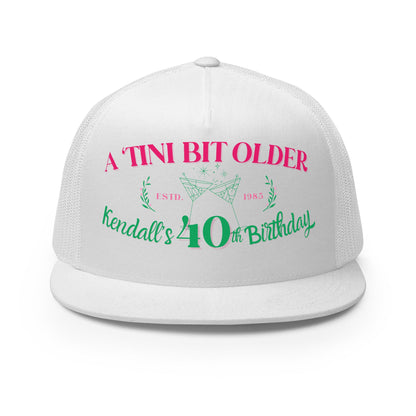 Kendall's 40th #1 Trucker Cap - Not Your Mama's Fave