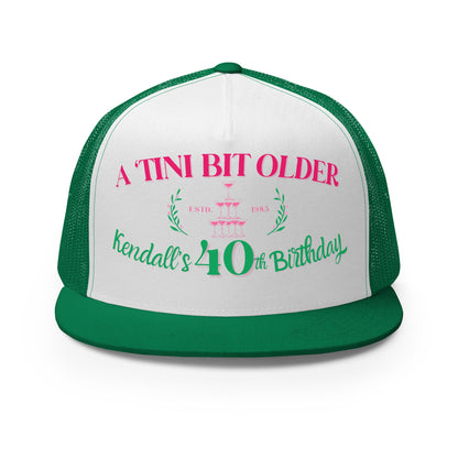 Kendall's 40th #3 Trucker Cap - Not Your Mama's Fave