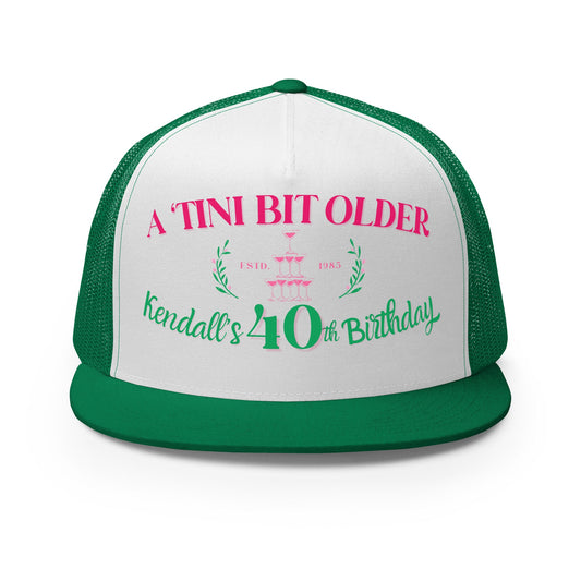 Kendall's 40th #3 Trucker Cap - Not Your Mama's Fave