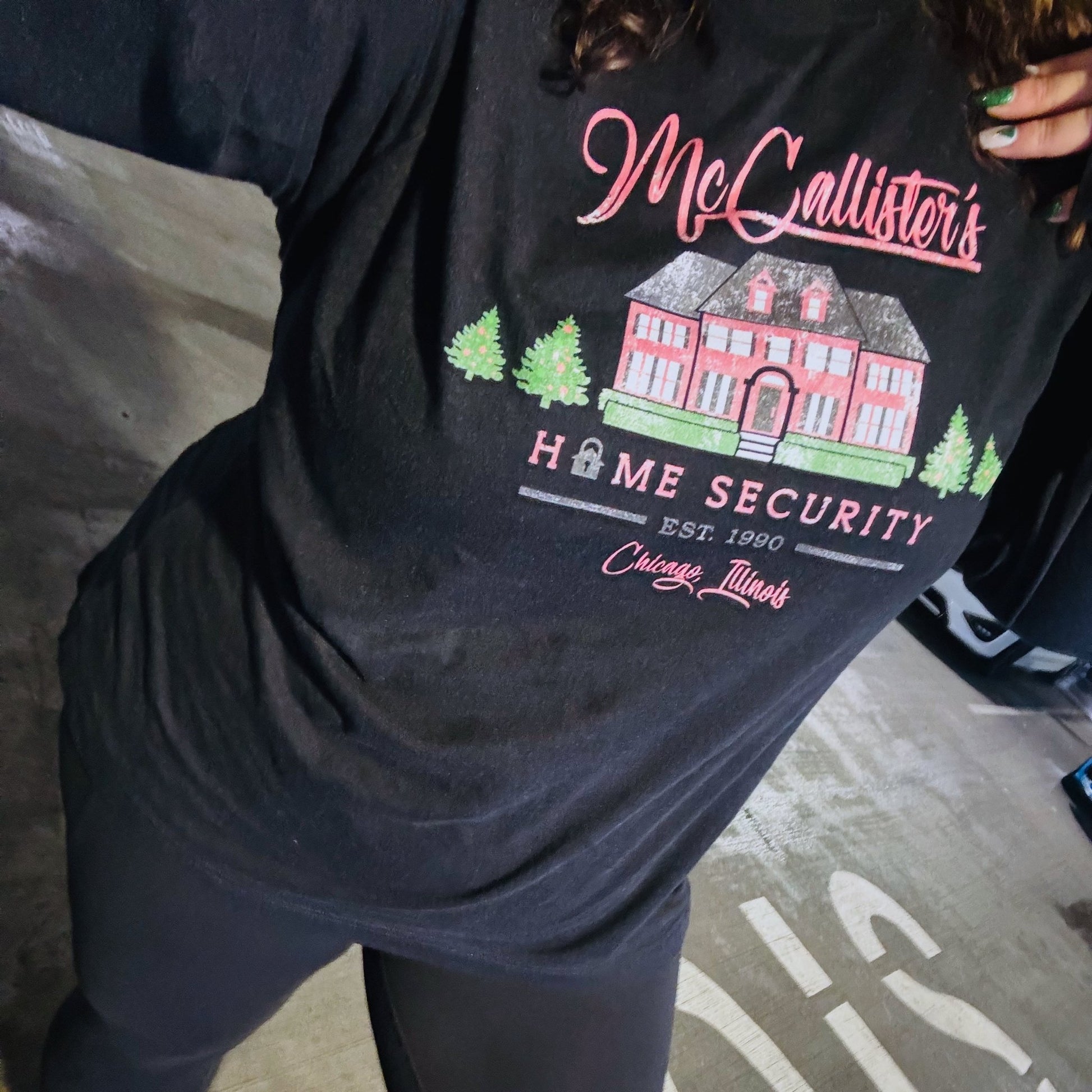 McCallister's Home Security Unisex Long Sleeve Tee - Not Your Mama's Fave