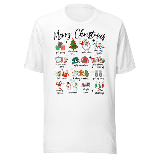 Merry Christmas Things Unisex T-Shirt - Not Your Mama's Fave