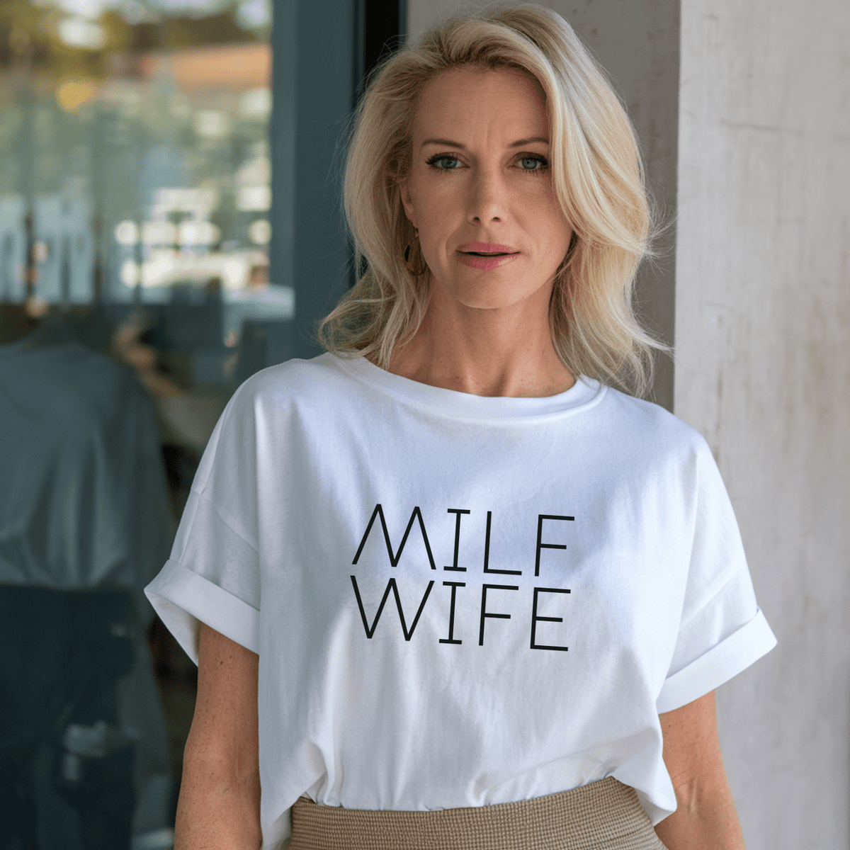 Milf Wife Unisex T-Shirt - Not Your Mama's Fave
