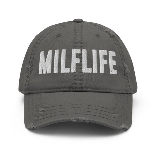 MILFLIFE Distressed Dad Hat - Not Your Mama's Fave