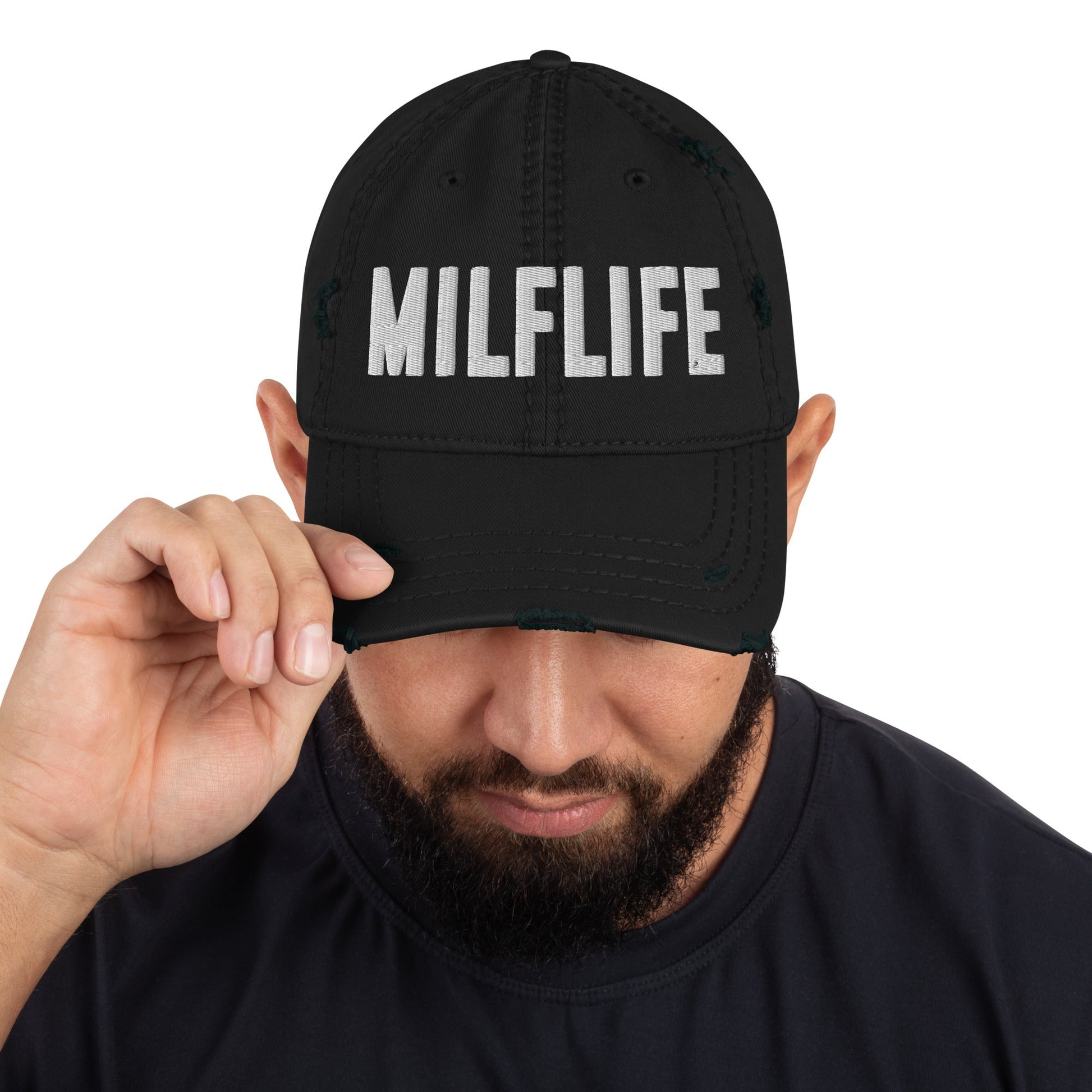 MILFLIFE Distressed Dad Hat - Not Your Mama's Fave