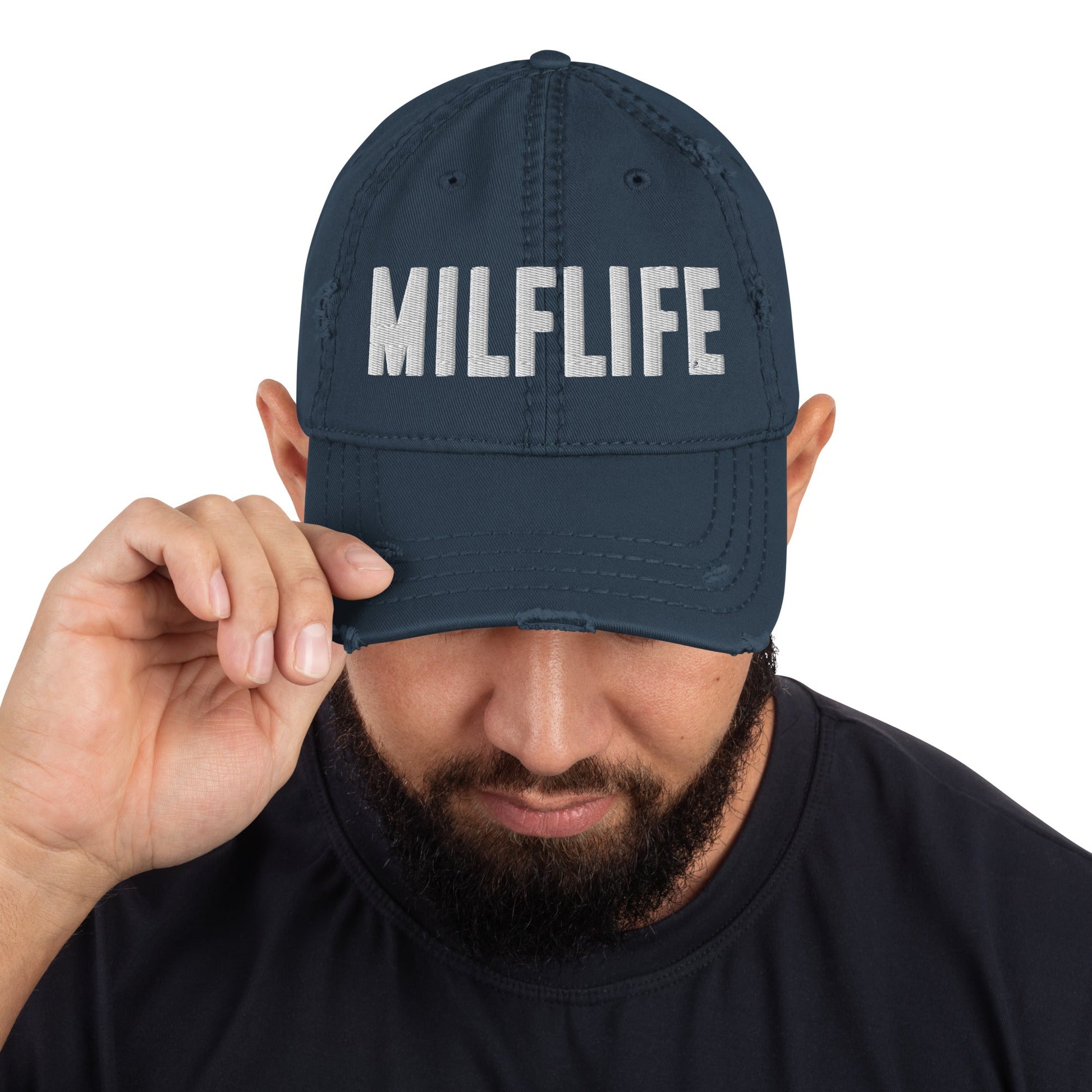 MILFLIFE Distressed Dad Hat - Not Your Mama's Fave
