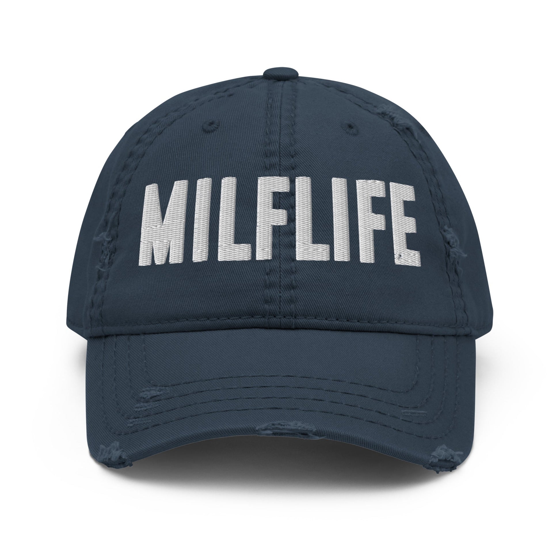 MILFLIFE Distressed Dad Hat - Not Your Mama's Fave