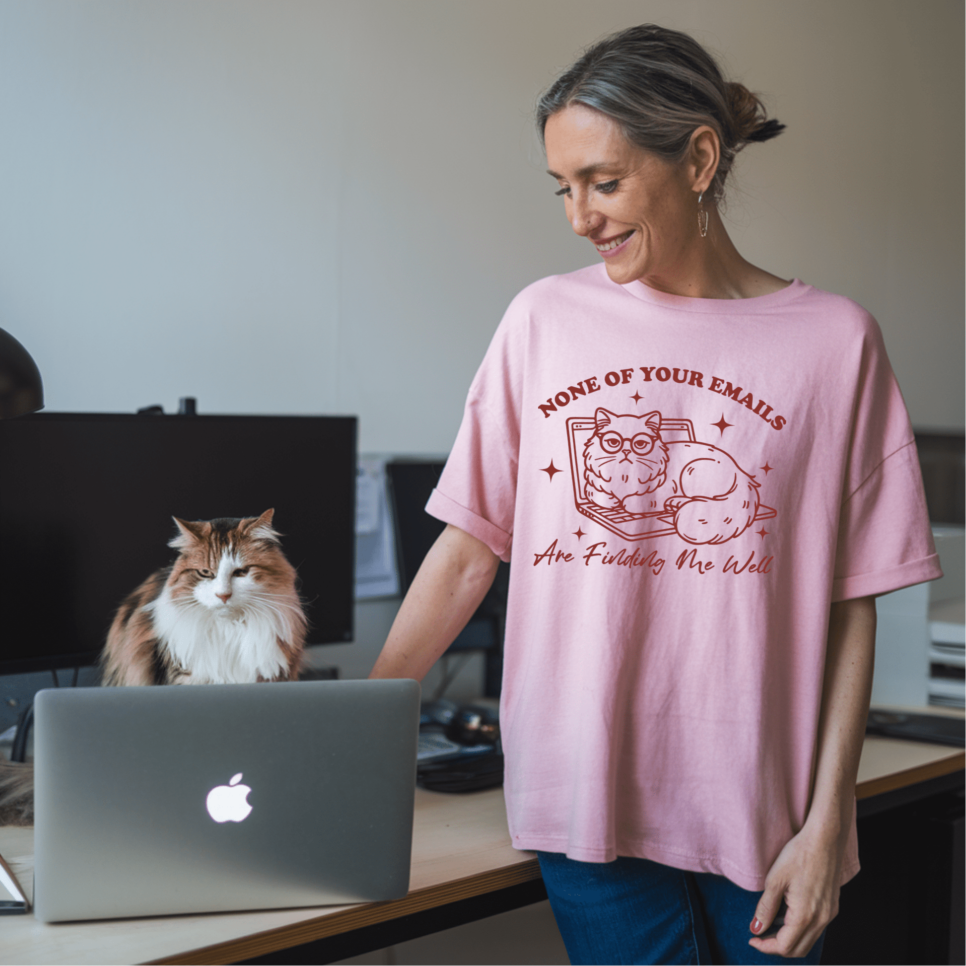 None Of Your Emails Are Finding Me Well (Maroon) Unisex T-Shirt - Not Your Mama's Fave