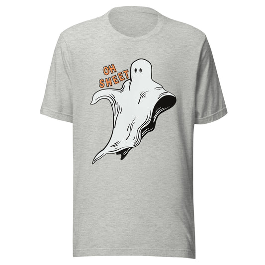 Oh Sheet Halloween Ghost Unisex T-Shirt - Not Your Mama's Fave