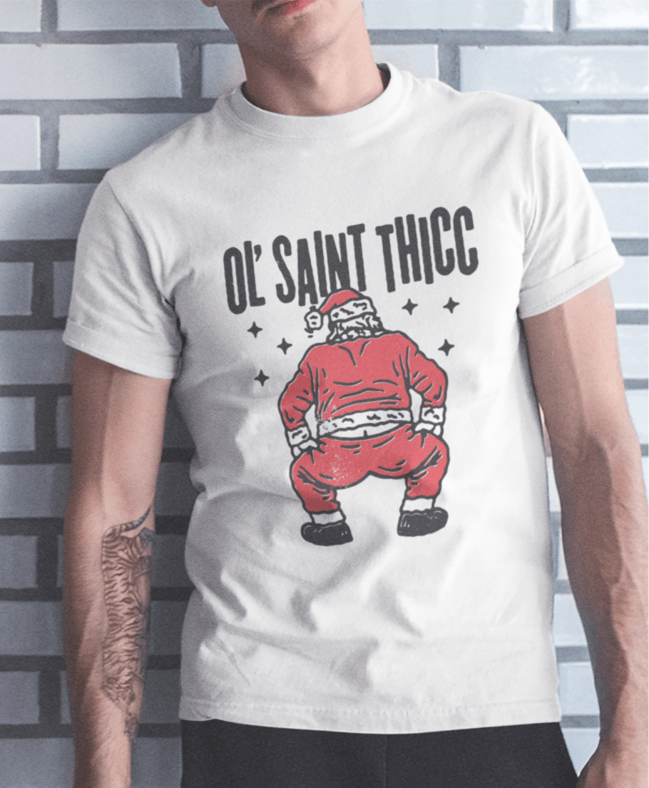 Ol' Saint Thicc Unisex T-Shirt - Not Your Mama's Fave