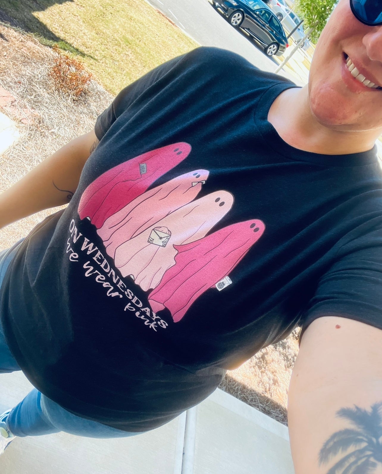 On Wednesdays We Wear Pink Unisex T-Shirt - Not Your Mama's Fave
