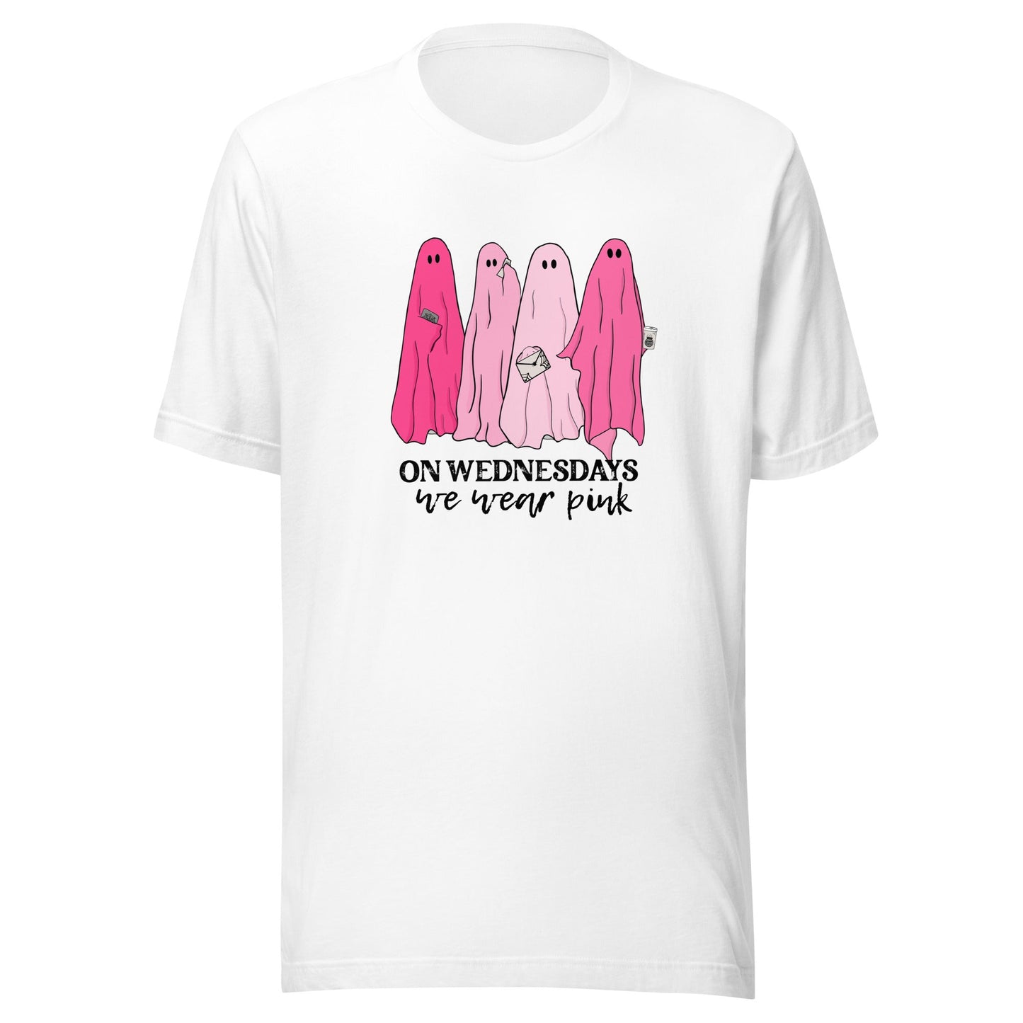 On Wednesdays We Wear Pink Unisex T-Shirt - Not Your Mama's Fave