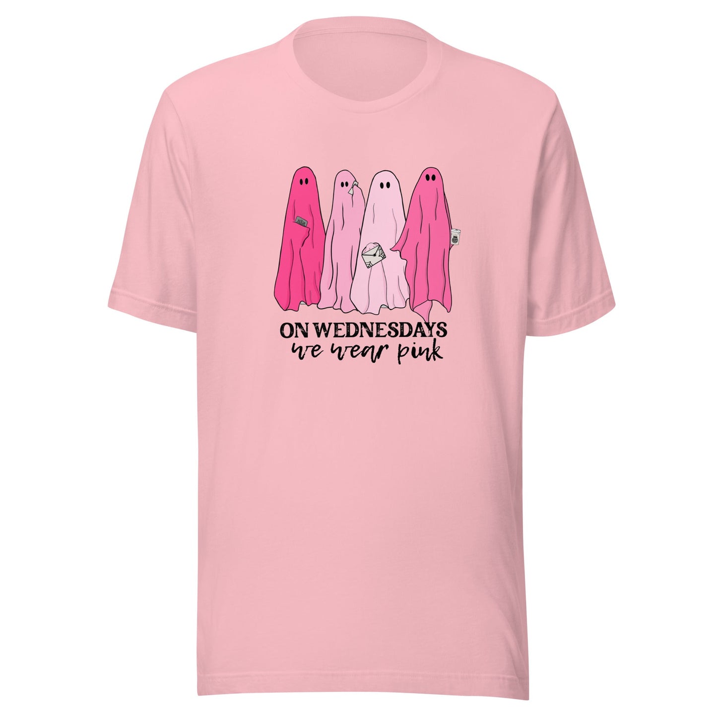 On Wednesdays We Wear Pink Unisex T-Shirt - Not Your Mama's Fave