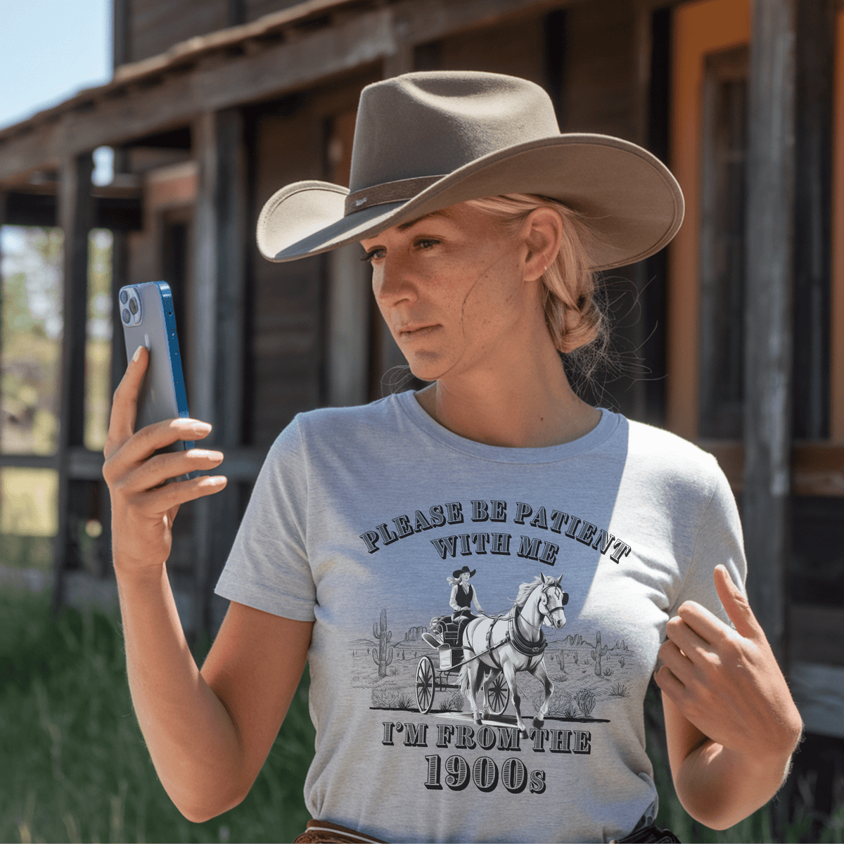Please Be Patient I'm From The 1900s Unisex T-Shirt - Not Your Mama's Fave