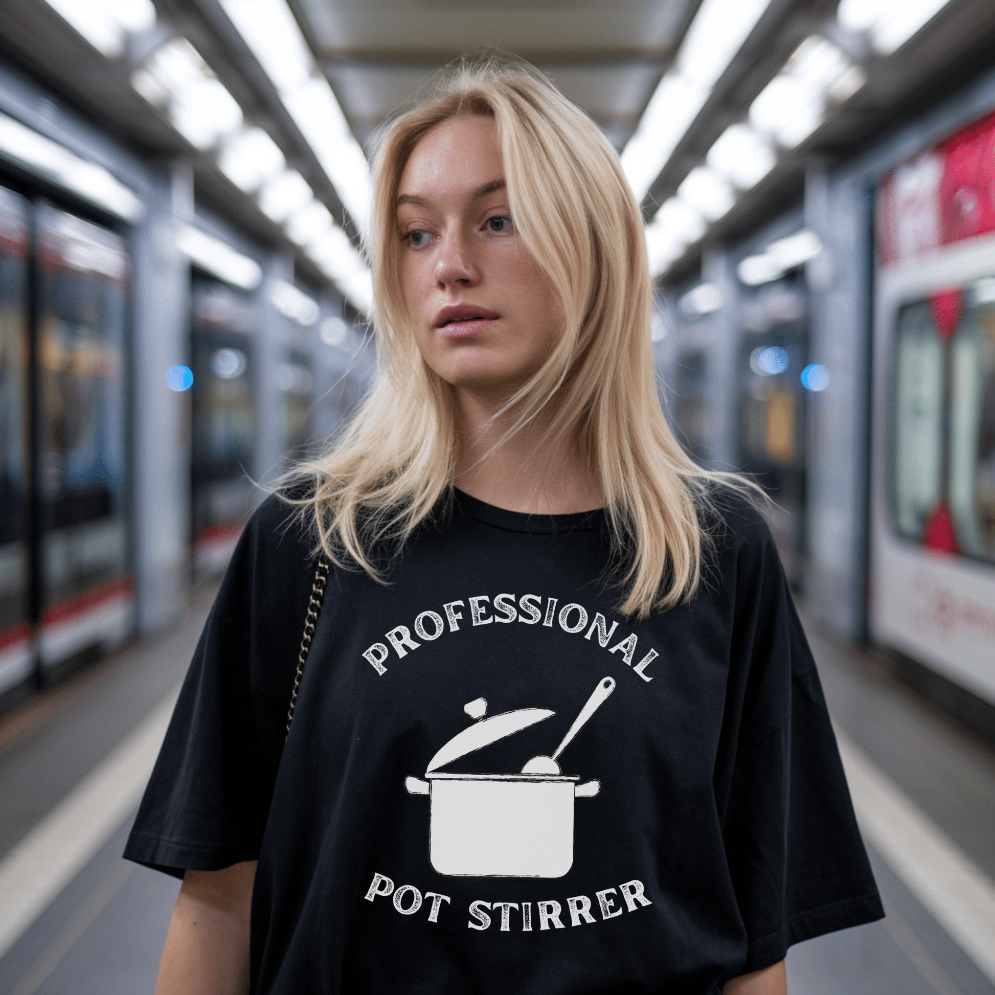 Professional Pot Stirrer Unisex T-Shirt - Not Your Mama's Fave