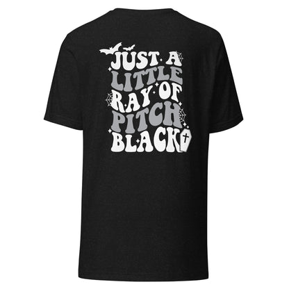 Ray of Pitch Black Unisex T-Shirt - Not Your Mama's Fave