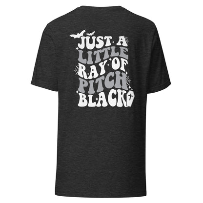 Ray of Pitch Black Unisex T-Shirt - Not Your Mama's Fave