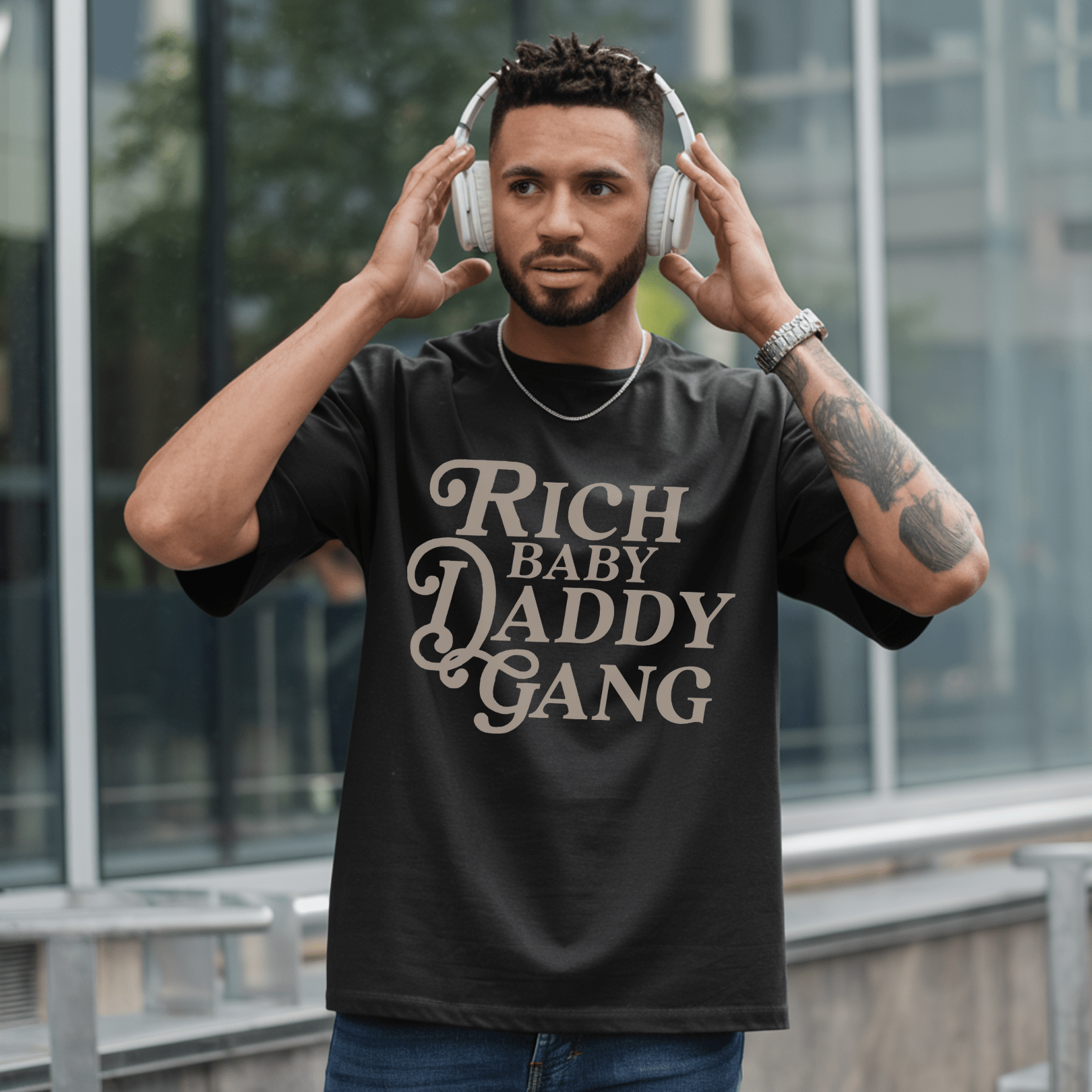 Rich Baby Daddy Gang Unisex T-shirt - Not Your Mama's Fave