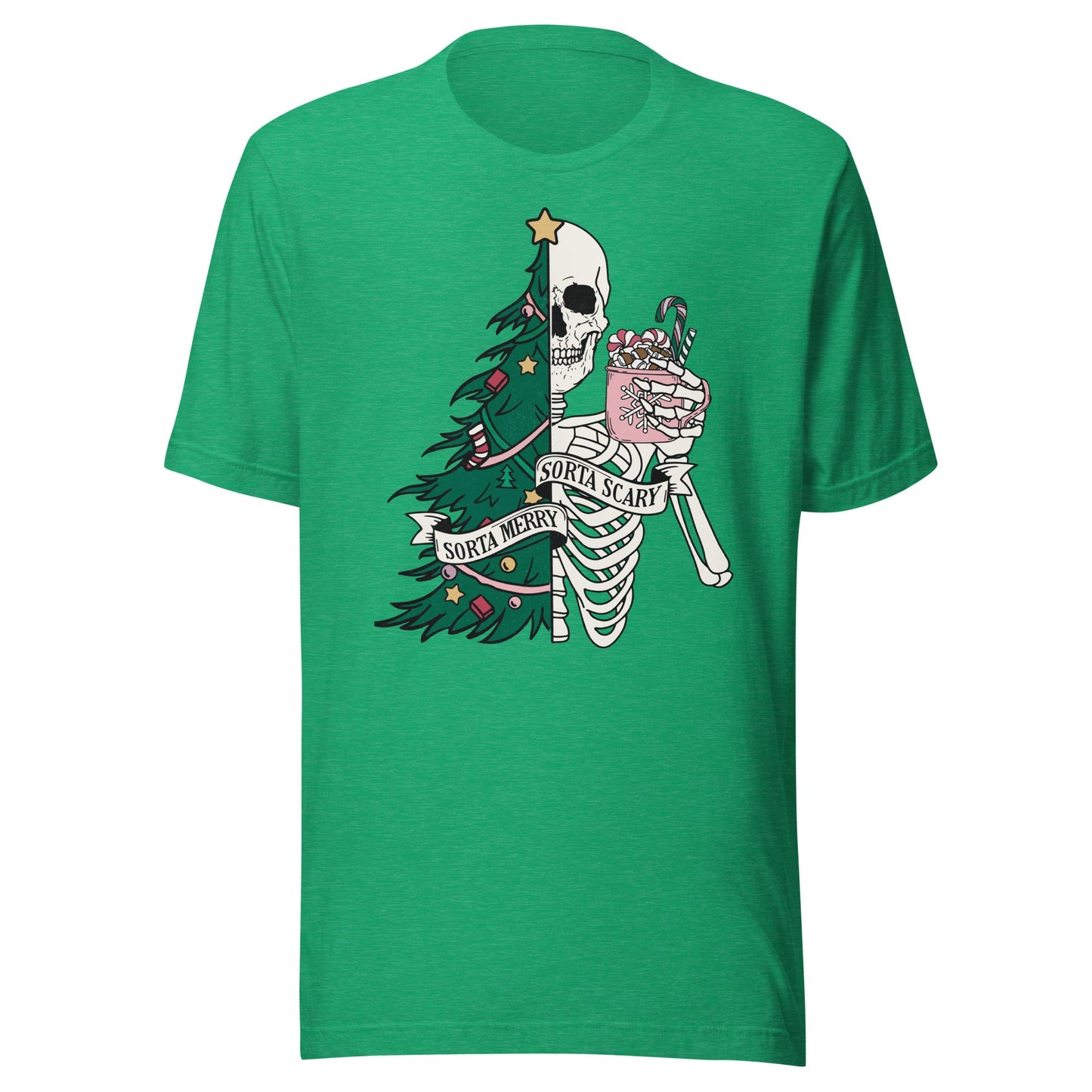 Sorta Merry, Sorta Scary Unisex T-Shirt - Not Your Mama's Fave