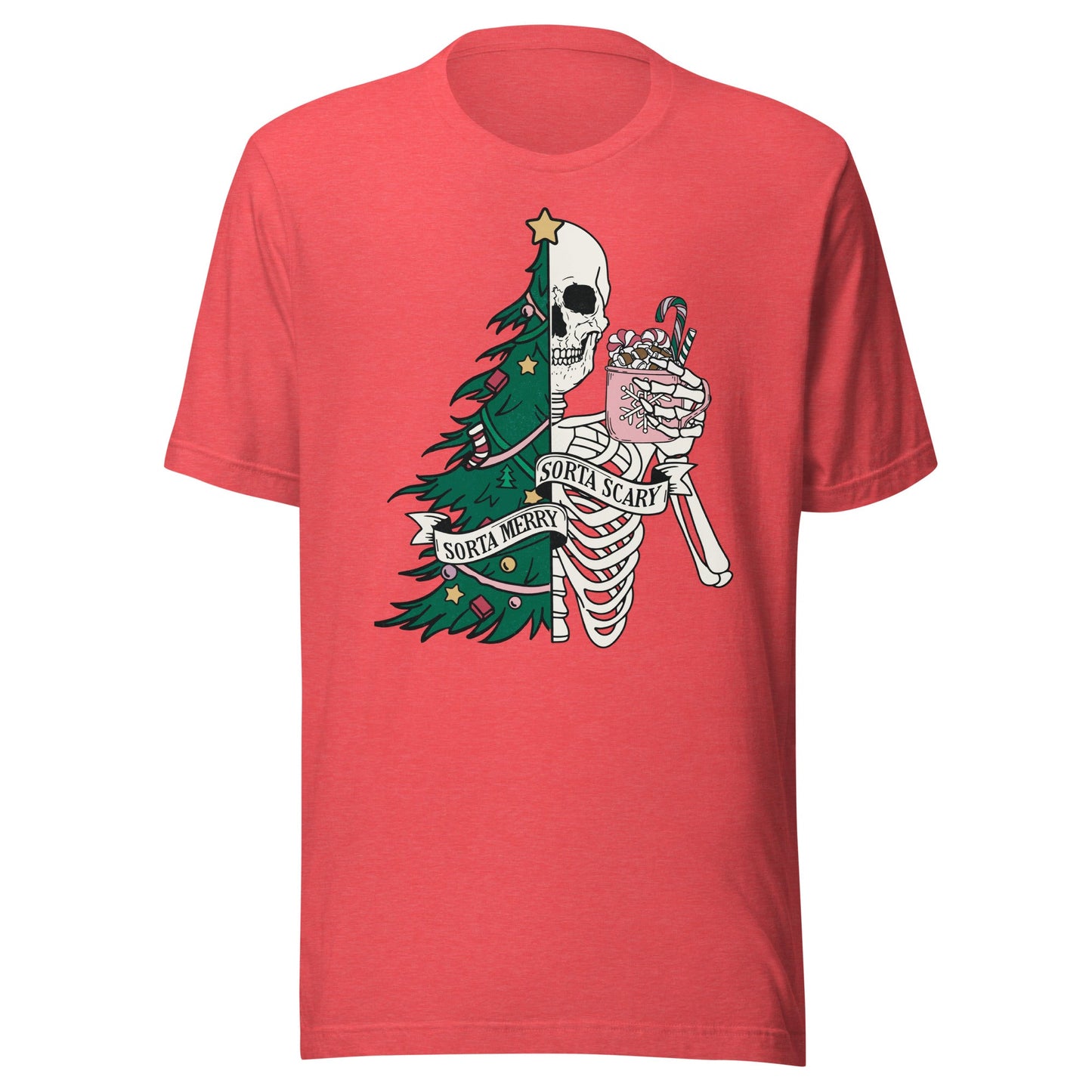 Sorta Merry, Sorta Scary Unisex T-Shirt - Not Your Mama's Fave