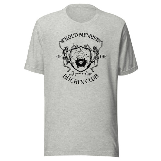Spooky Bitches Club Unisex T-Shirt - Not Your Mama's Fave