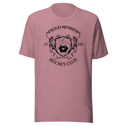 Spooky Bitches Club Unisex T-Shirt - Not Your Mama's Fave
