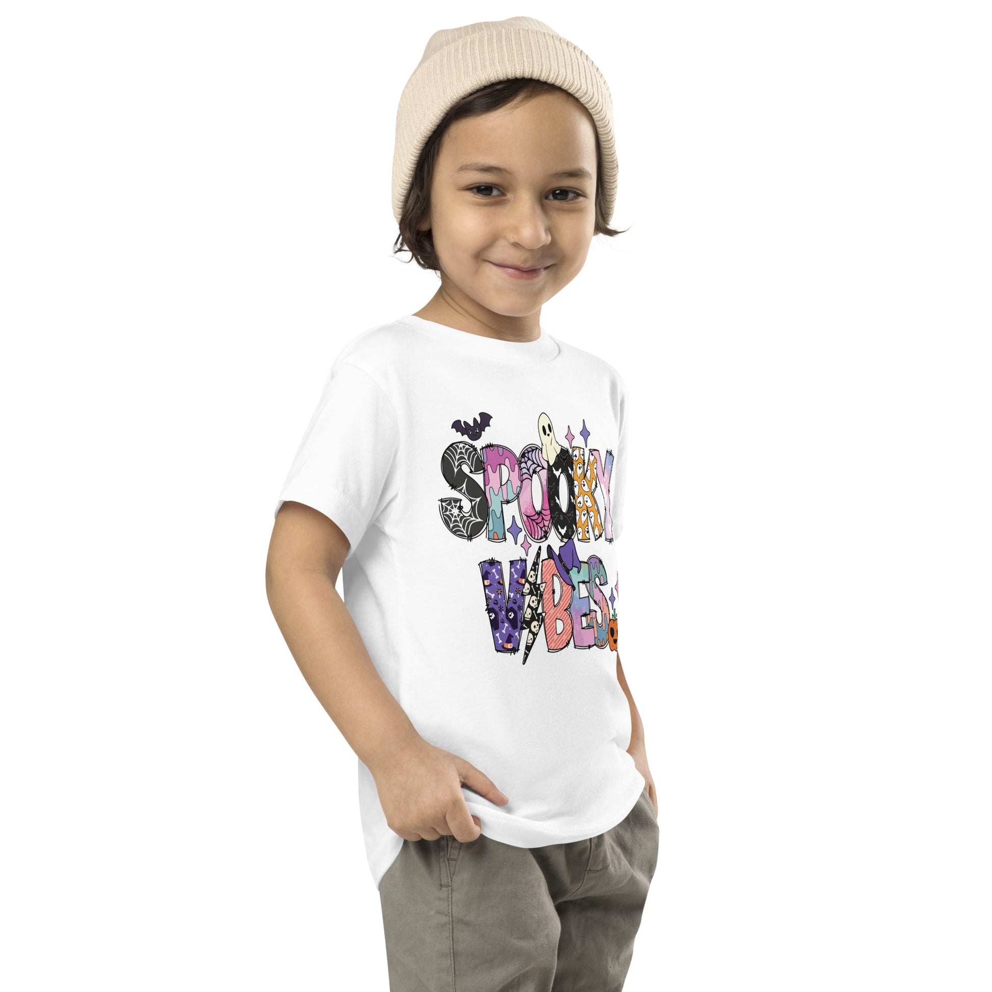 Spooky Vibes Toddler Unisex T-Shirt - Not Your Mama's Fave