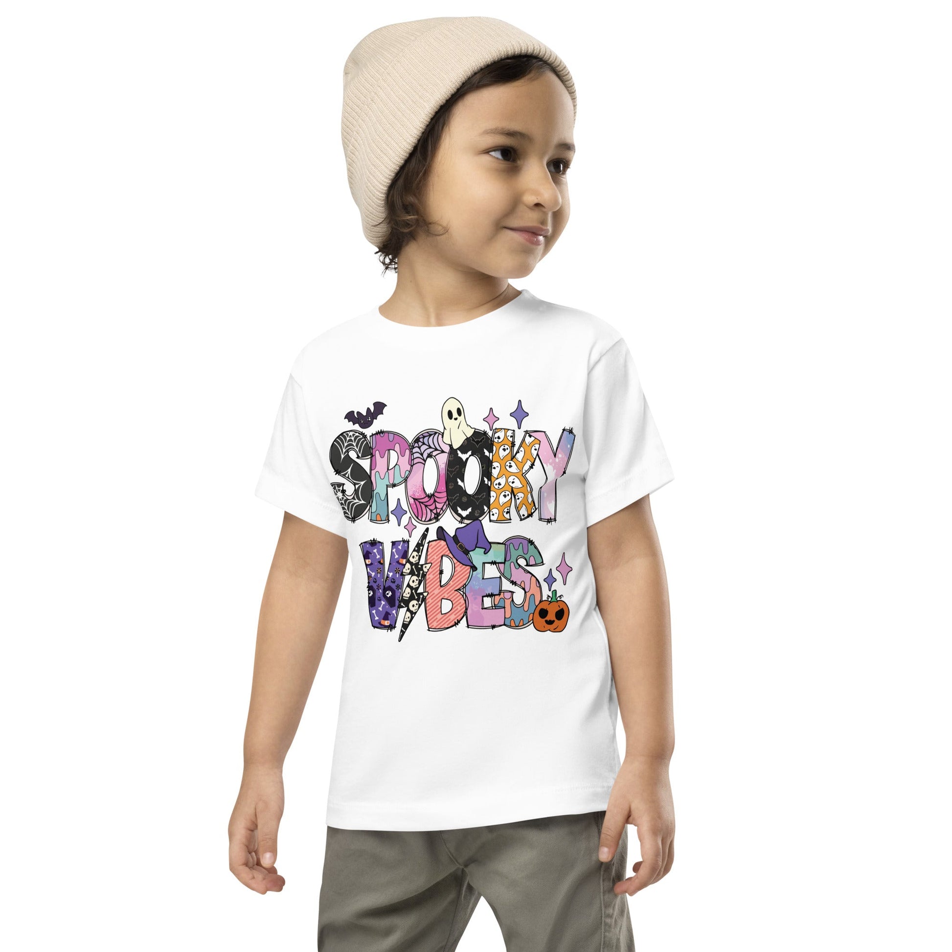 Spooky Vibes Toddler Unisex T-Shirt - Not Your Mama's Fave