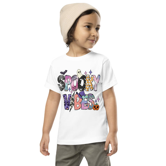 Spooky Vibes Toddler Unisex T-Shirt - Not Your Mama's Fave