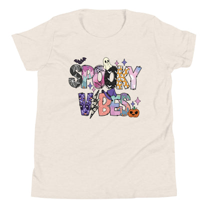 Spooky Vibes Youth Unisex T-Shirt - Not Your Mama's Fave