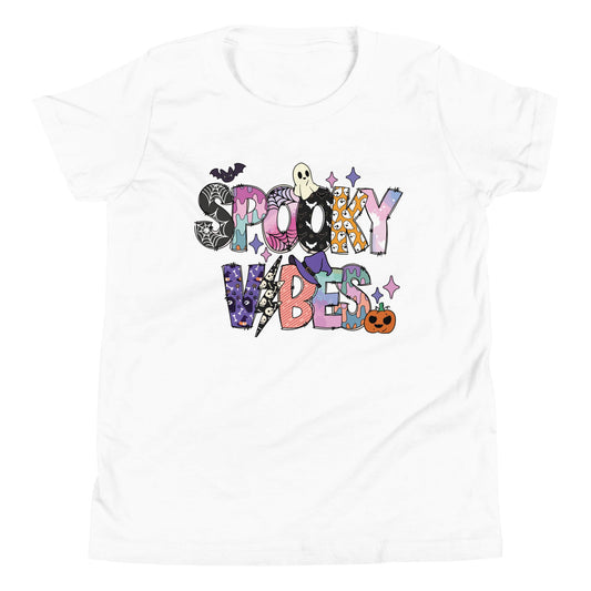 Spooky Vibes Youth Unisex T-Shirt - Not Your Mama's Fave