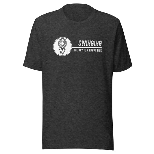 Swinging - The Key To A Happy Life Unisex T-Shirt - Not Your Mama's Fave