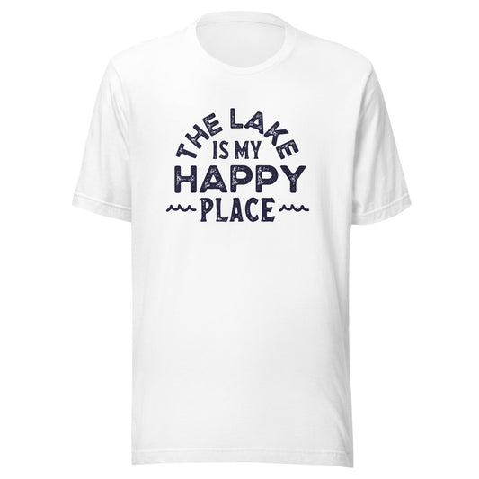 The Lake is my Happy Place Unisex T-Shirt - Not Your Mama's Fave