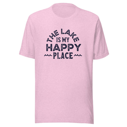 The Lake is my Happy Place Unisex T-Shirt - Not Your Mama's Fave
