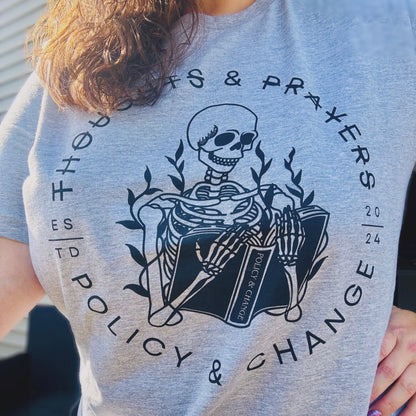 Thoughts and Prayers Unisex T-Shirt - Not Your Mama's Fave