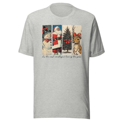 Vintage Most Wonderful Time Of The Year Unisex T-Shirt - Not Your Mama's Fave
